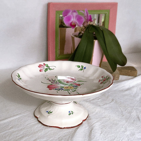 CM325】セーブル フランス リモージュ コンポティエ 絵皿 人物 陶磁器