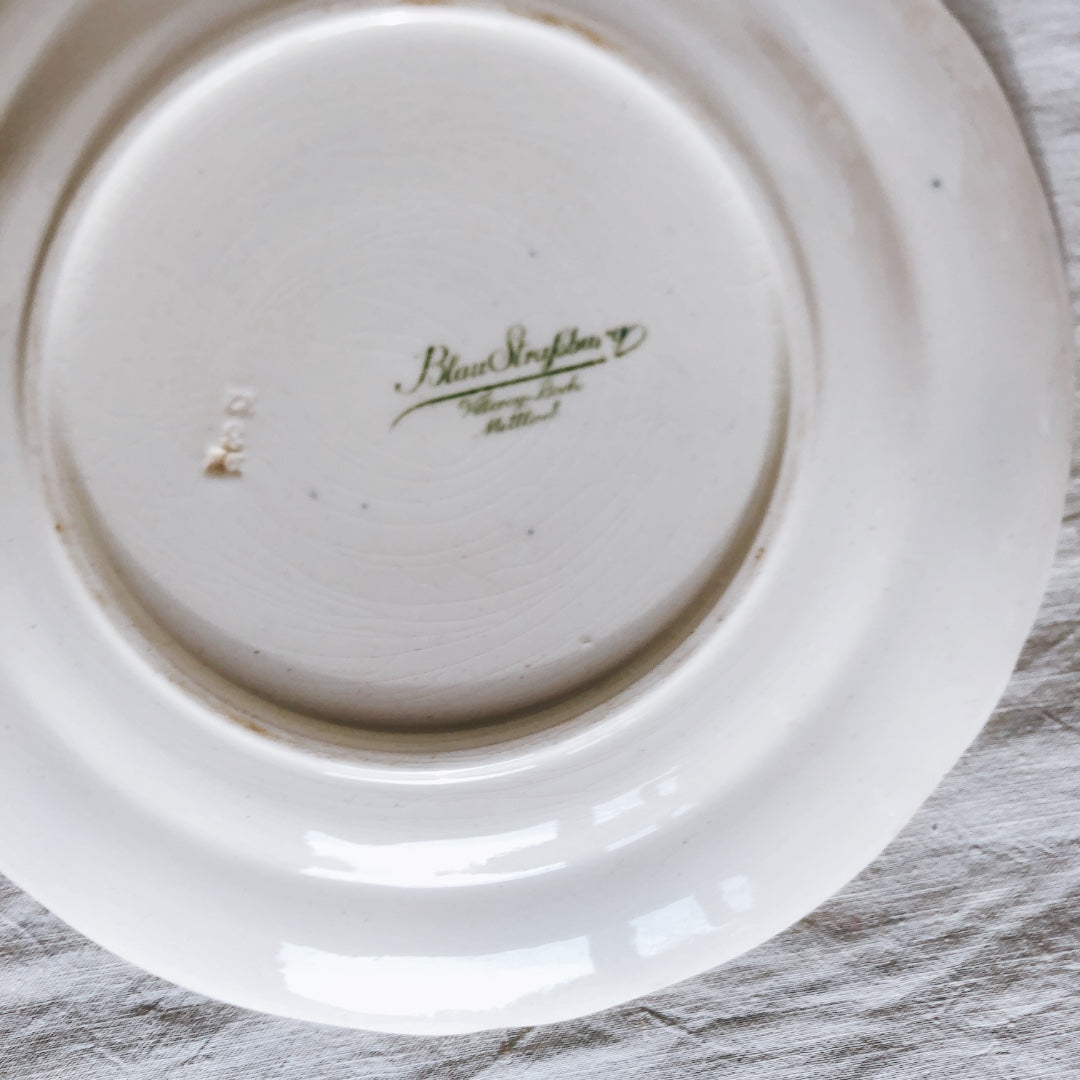 ビレロイ&ボッホ ディナープレート『ブルーストラスブルグ』A フランス