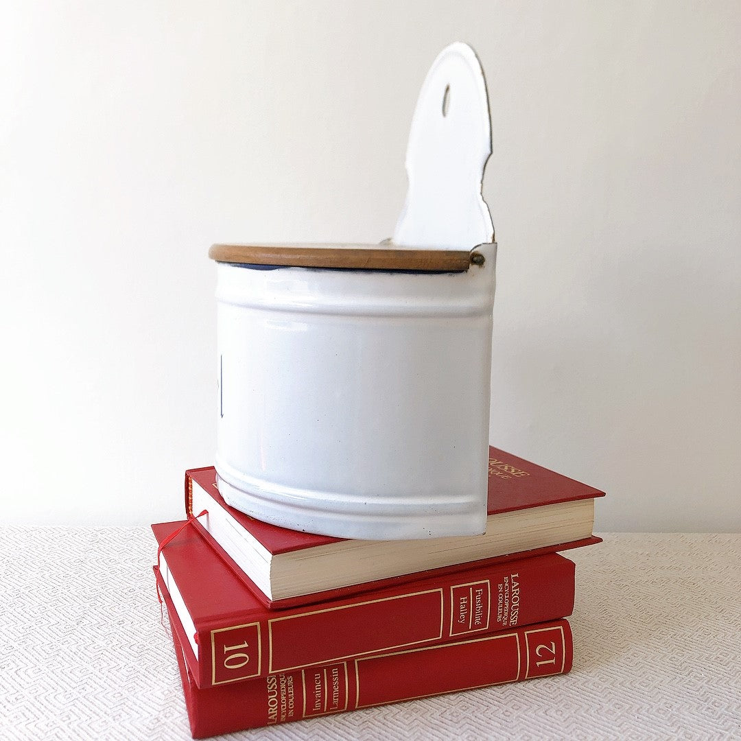 フランスアンティーク】 サボンラック フランスホーロー製サボンラック