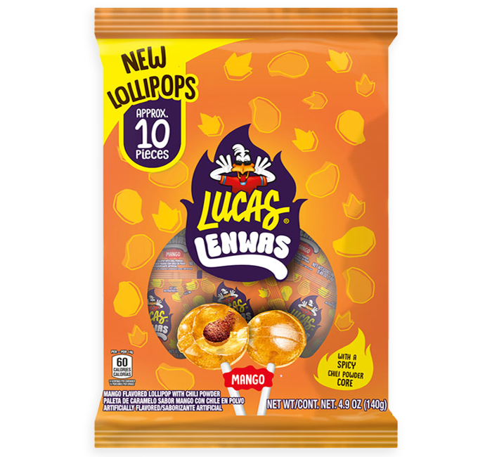 LUCAS LENWAS LOLLIPOPS MANGO