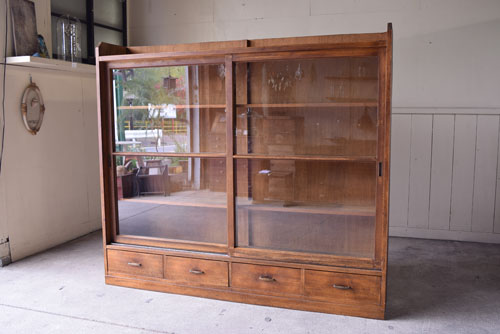 アンティーク】昭和レトロ フジカラー 店舗用 什器 陳列棚 ノベルティ