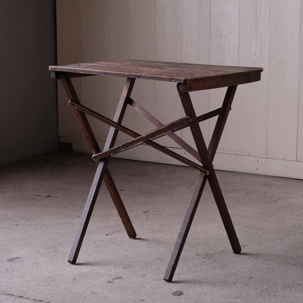 イギリスアンティーク フォールディングテーブル | REFACTORY antiques
