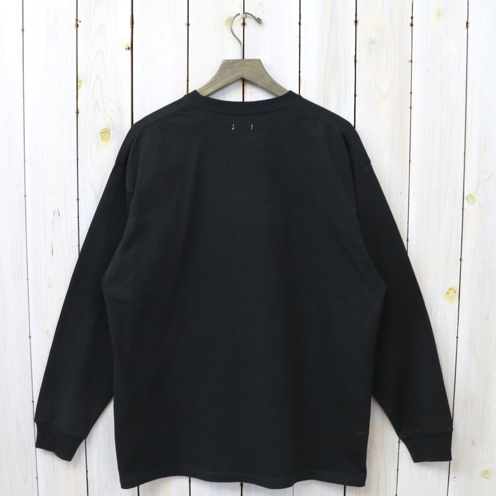 nanamica (ナナミカ) : OOAL Graphic L/S Tee (Charcoal) – Reggieshop