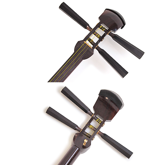 津軽三味線 紅木 東さわり 太棹 和楽器 弦楽器 ハードケース 三味線