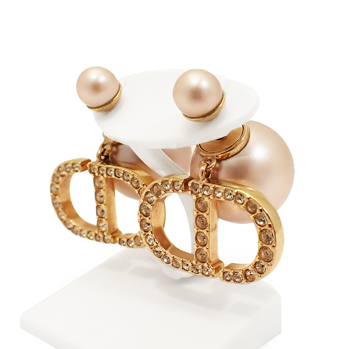 クリスチャンディオール(Christian Dior) トライバル ピアス ピンク