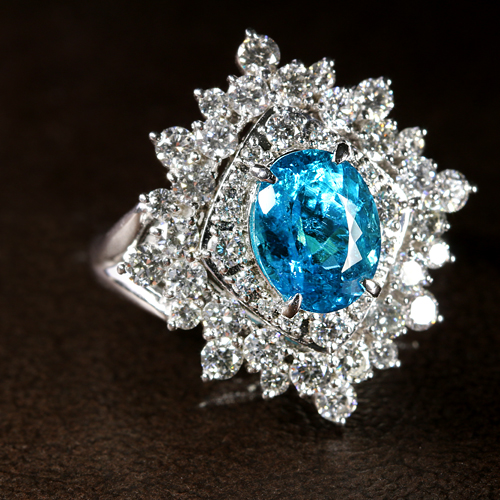 ☆非加熱バターリャ鉱山産パライバトルマリン☆リング、ペンダント