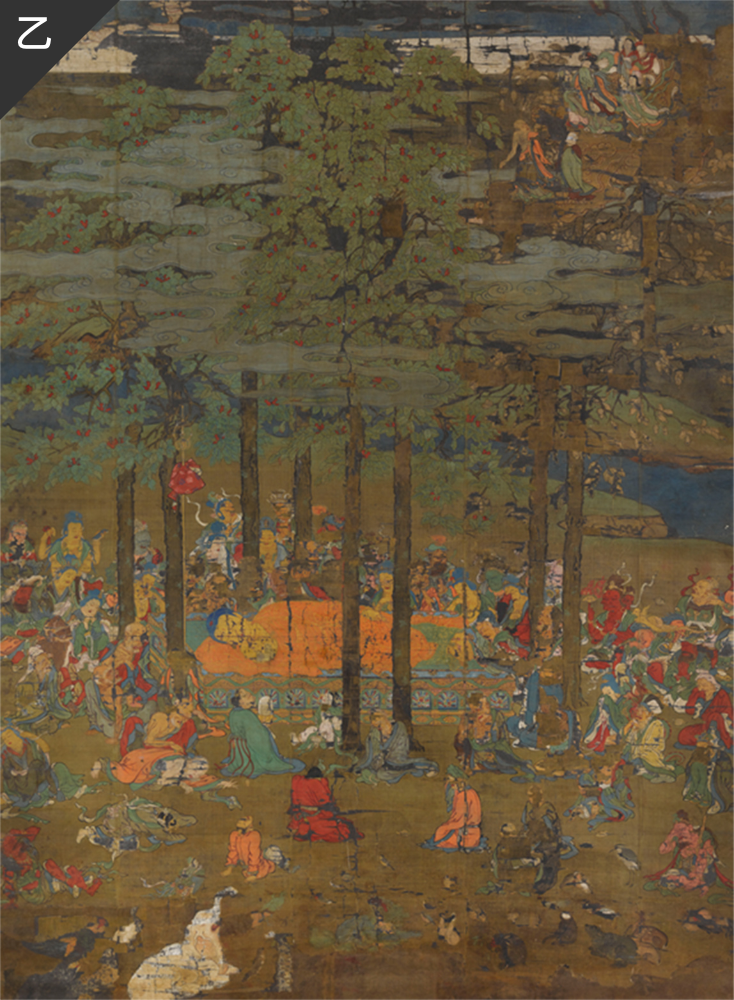 仏涅槃図 | 兵庫県立歴史博物館:兵庫県教育委員会