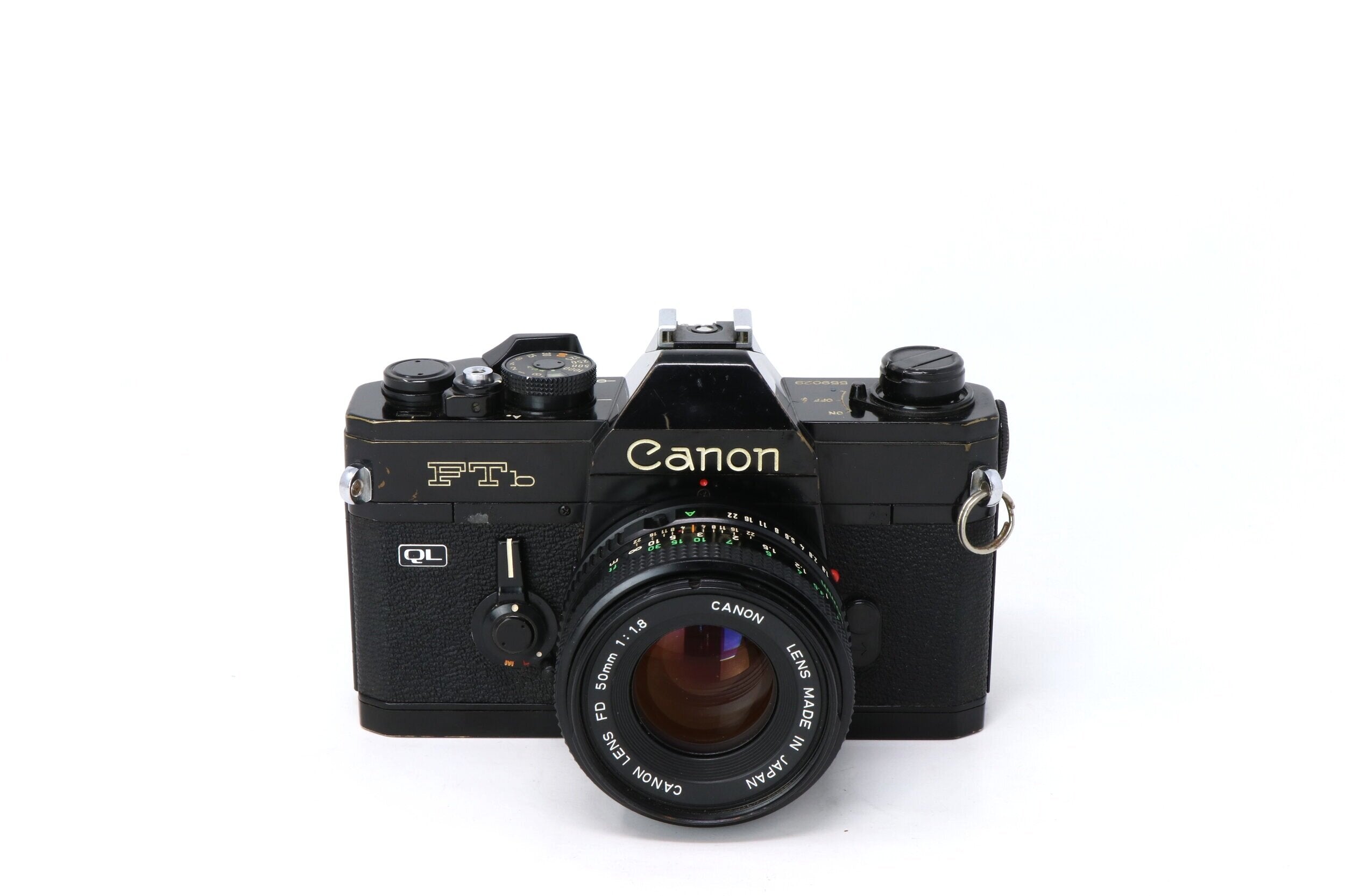 極美品 Canon FTb ブラック FL 50 1.8 即撮影可 極美品 Canon FTb
