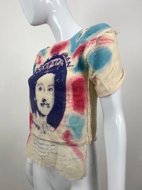 Seditionaries '77 God Save the Queen Punk Muslin T-shirt - Rellik