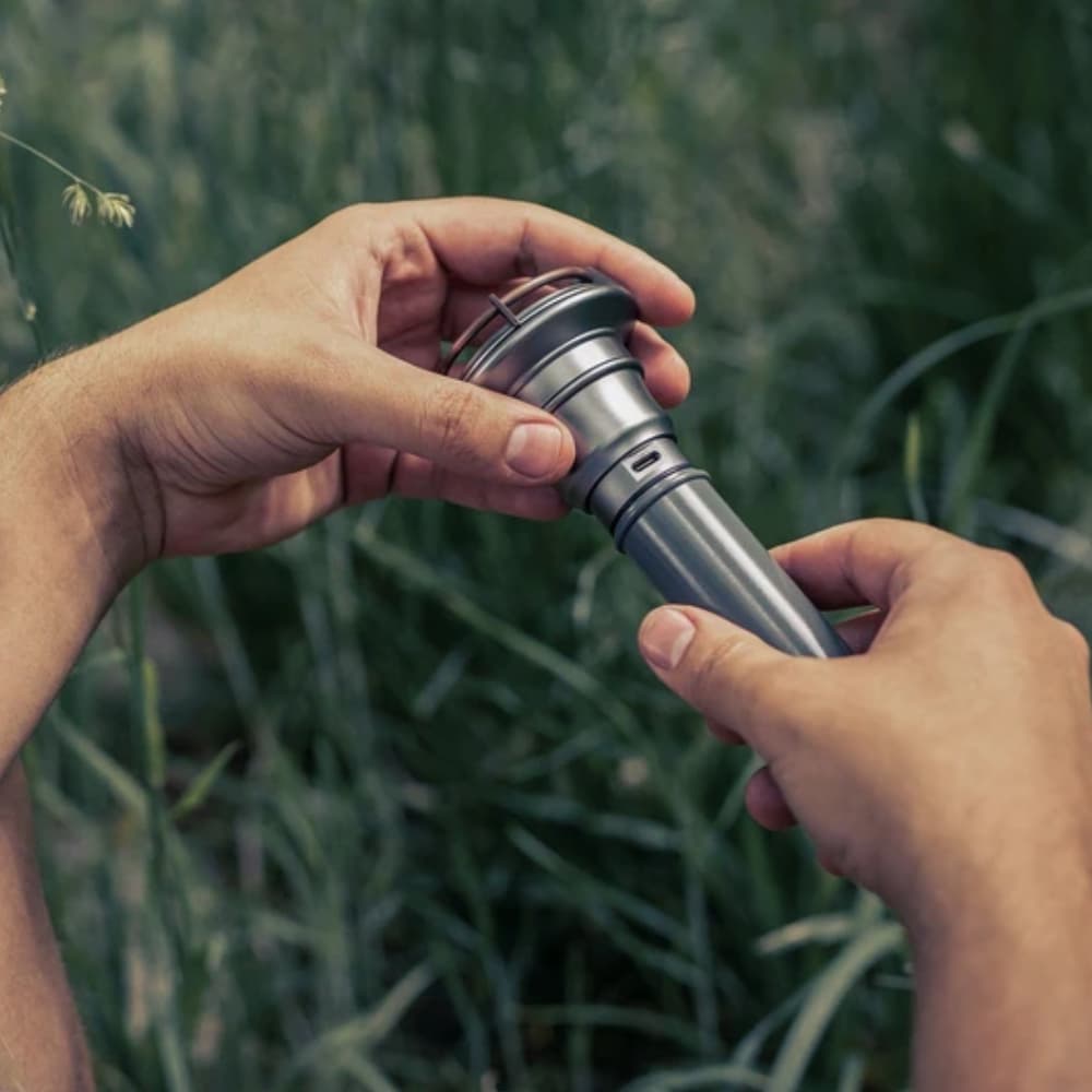 Barebones 懐中電灯 ビンテージ LEDフラッシュライト USB充電式