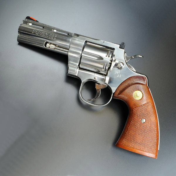 タナカ モデルガン COLT パイソン ジュピター ニッケルフィニッシュ 4