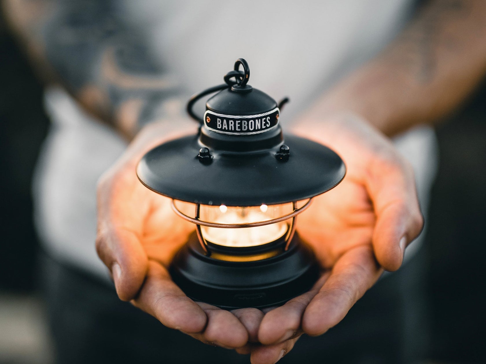 ベアボーンズリビング LEDランタン Edison ミニランタン ブロンズ 3個