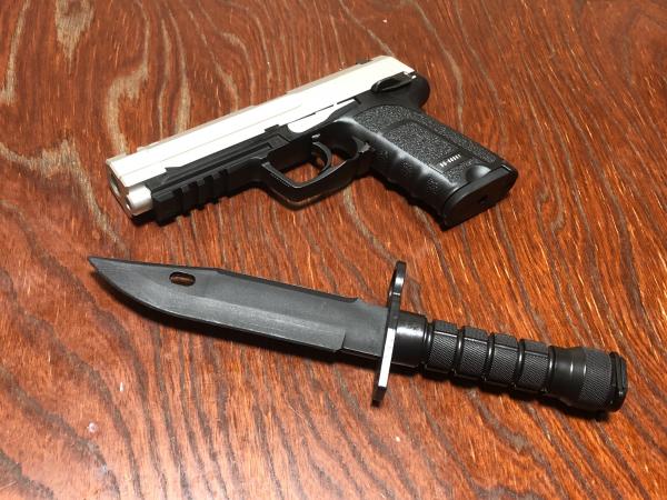 東京マルイ ガスガン SG-09R バイオハザードコラボ KENDOカスタムの