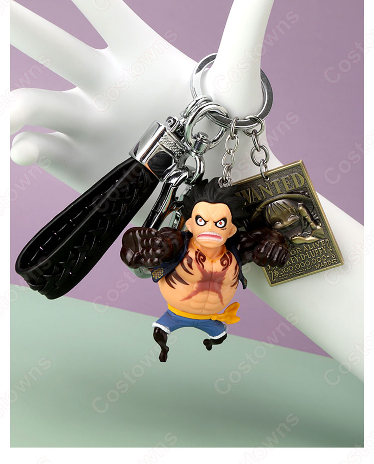 ONE PIECE キーチェーン 人形 バックパックペンダントカーキーホルダー