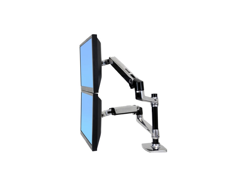 Ergotron 45-248-026 LX Dual Stacking Arm | Touchboards