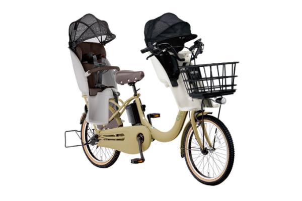 K2336 電動自転車パナソニック ギュット 子供乗せ 20インチ 送料無料