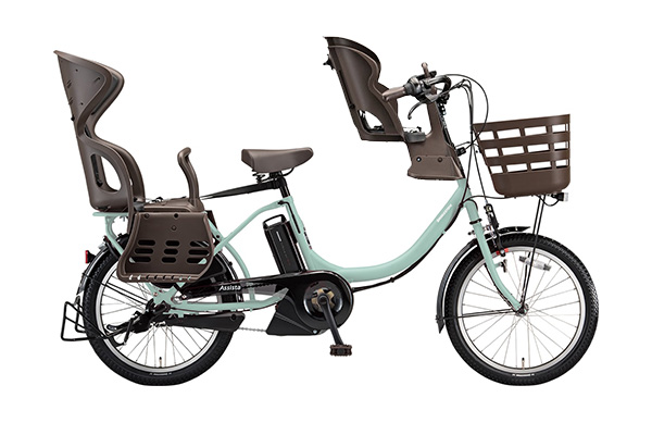 電動アシスト自転車 チャイルドシート付き ホワイト 電動アシスト