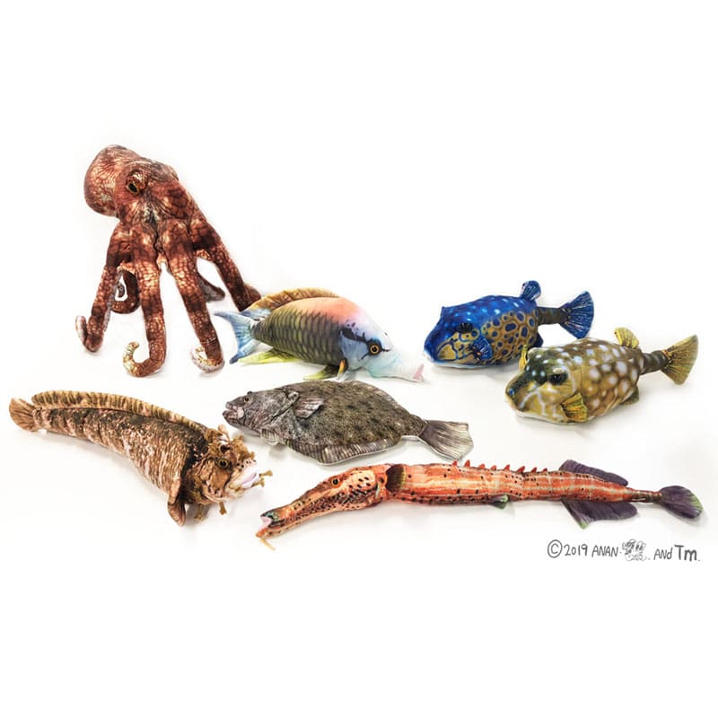 ヴィレヴァンで“さかなクン”プロデュースのお魚ぬいぐるみ販売！ 「100