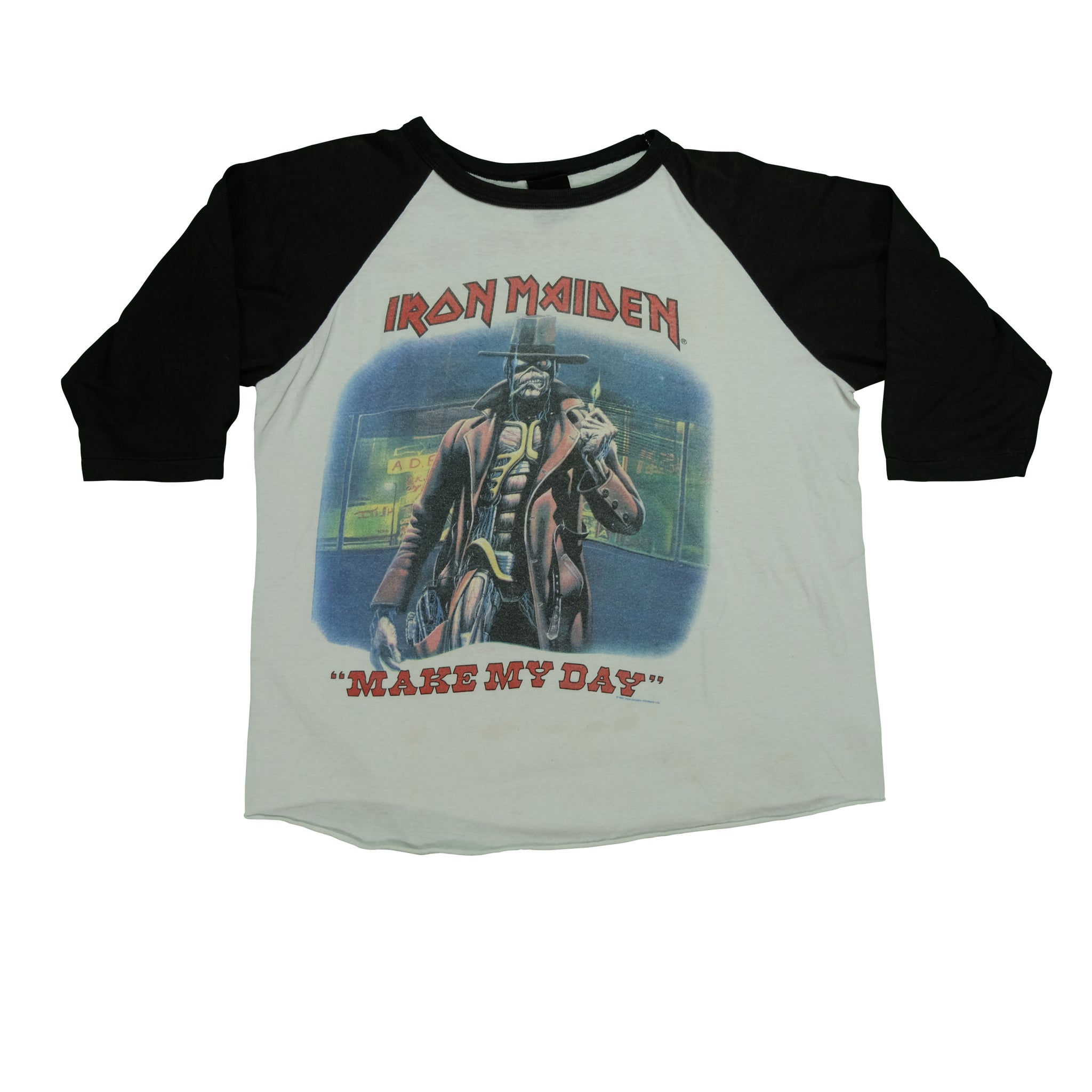 レア1987 Iron Maiden タイダイ Tシャツ VINTAGE T レア1987 Iron
