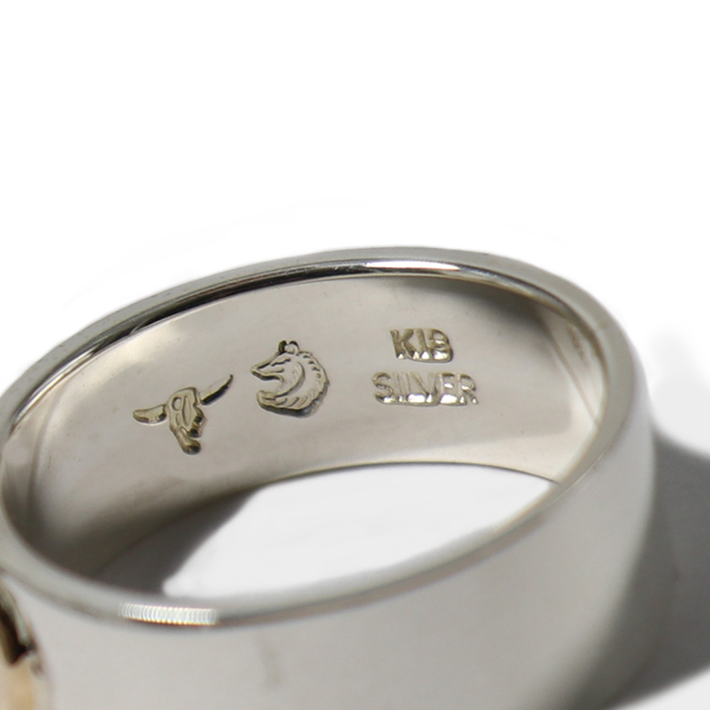 TADY&KING平打ちリングK18ロングホーン ALL ITEM TADY＆KING ONLINE STORE