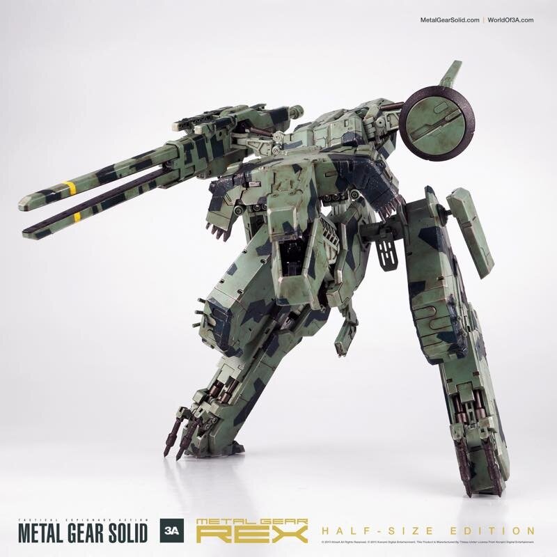 Metal Gear Solid Metal Gear Rex (Half-Size Edition) Figure: 3A