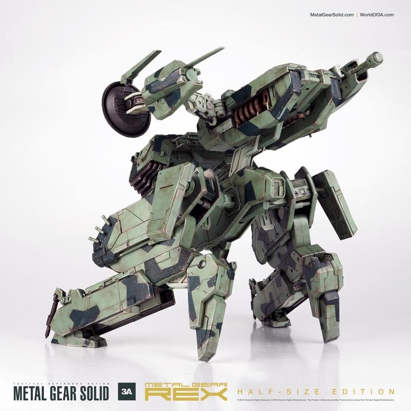 Metal Gear Solid Metal Gear Rex (Half-Size Edition) Figure: 3A