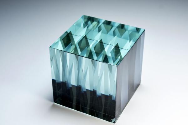 小島有香子 Labyrinth A ガラスオブジェ 小島有香子 Labyrinth A