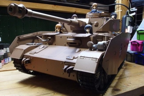 IV号戦車H型 ラジコン ラジコン】figma Vehicles 1/12 IV号戦車H型(D型