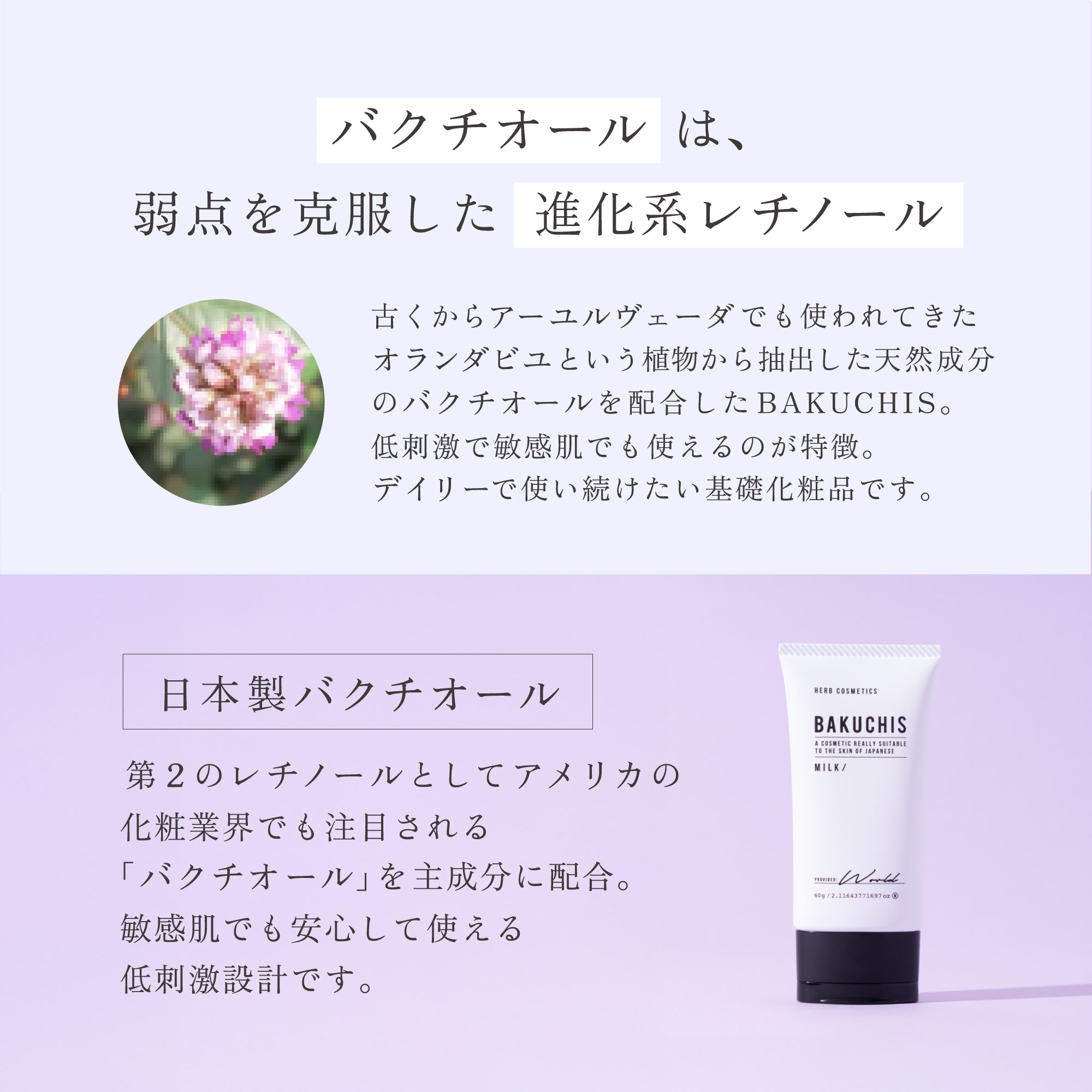 ⭐︎新品未開封⭐︎】BAKUCHIS バクチス ミルク 乳液 4本 美容液