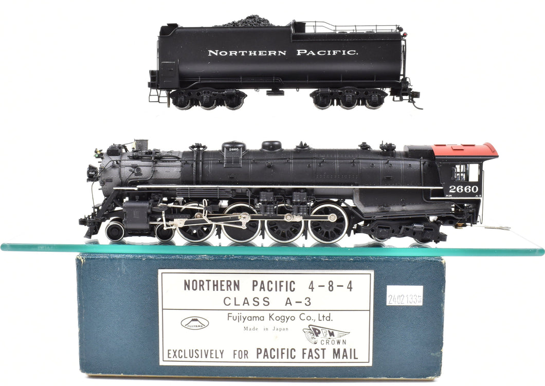 HO Brass CON PFM - Fujiyama NP - Northern Pacific 4-8-4 Class A-3