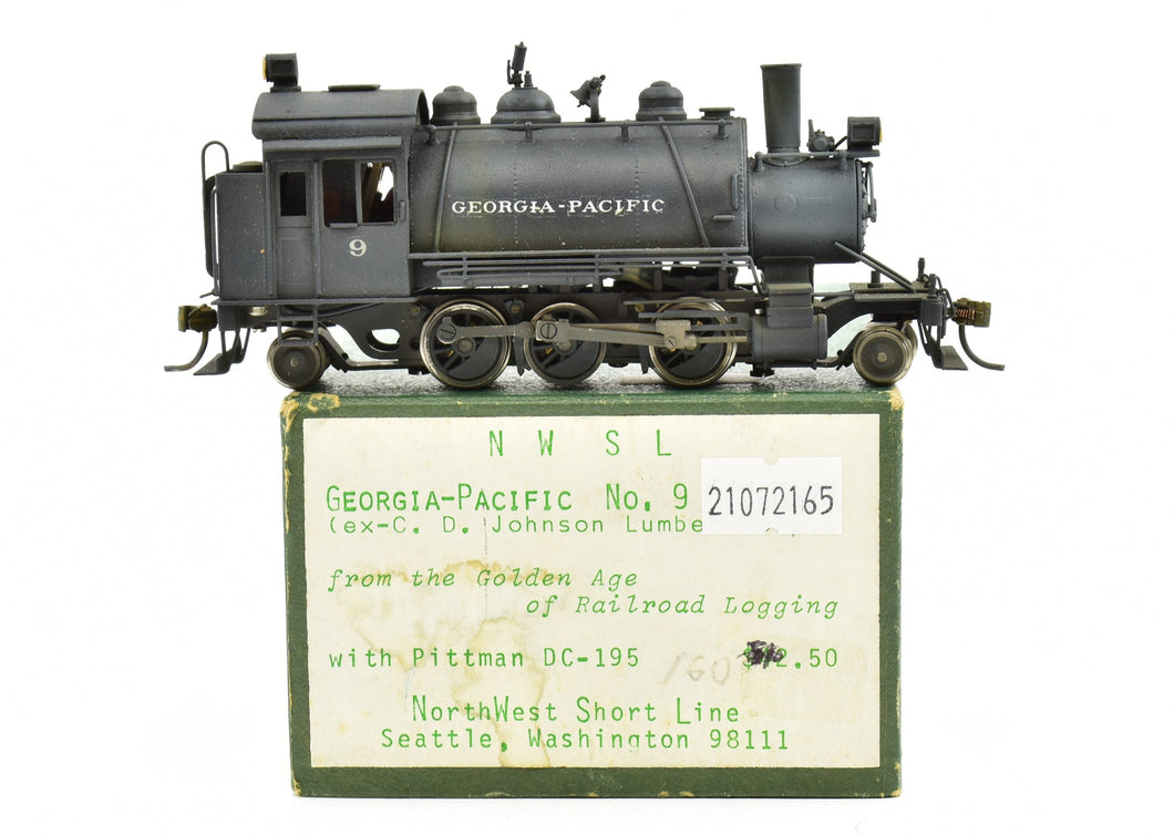 鉄道模型 NWSL On3 Baldwin 2-6-0 On3 Brass NWSL - Northwest Short