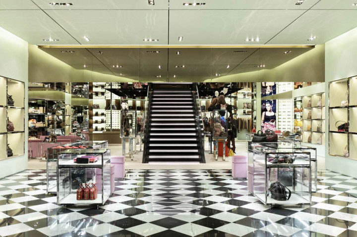 購入 PRADA 店舗外観 アートフレーム PRADA 店舗外観 アートフレーム