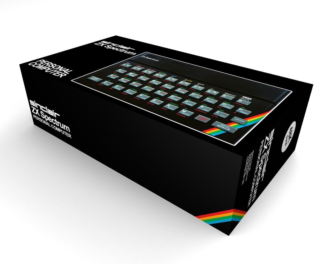 Spectrum ZX 48K Console Box + inner cartons