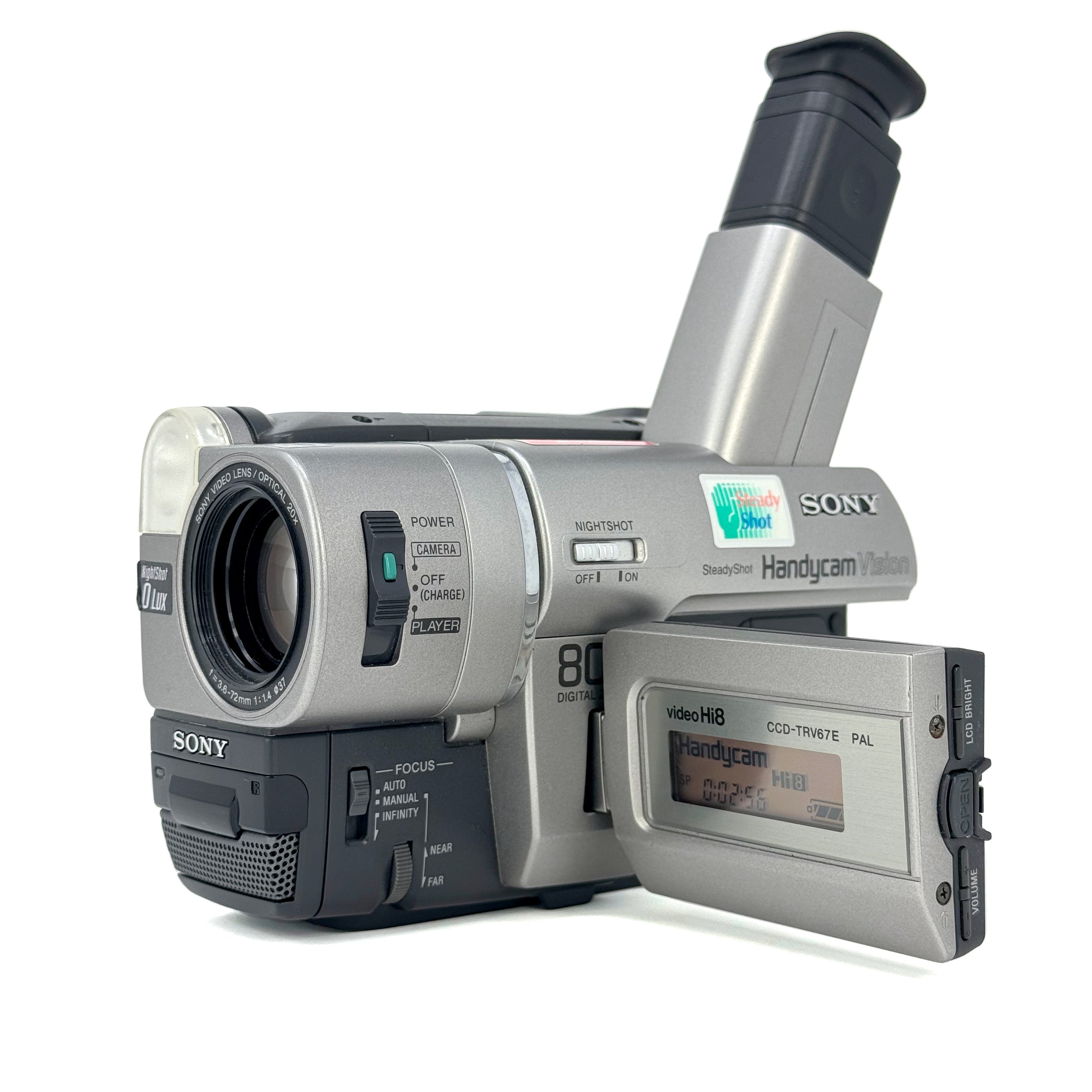 Sony Handycam CCD-TRV67E PAL Video Hi8 Digital Camcorder – Retro