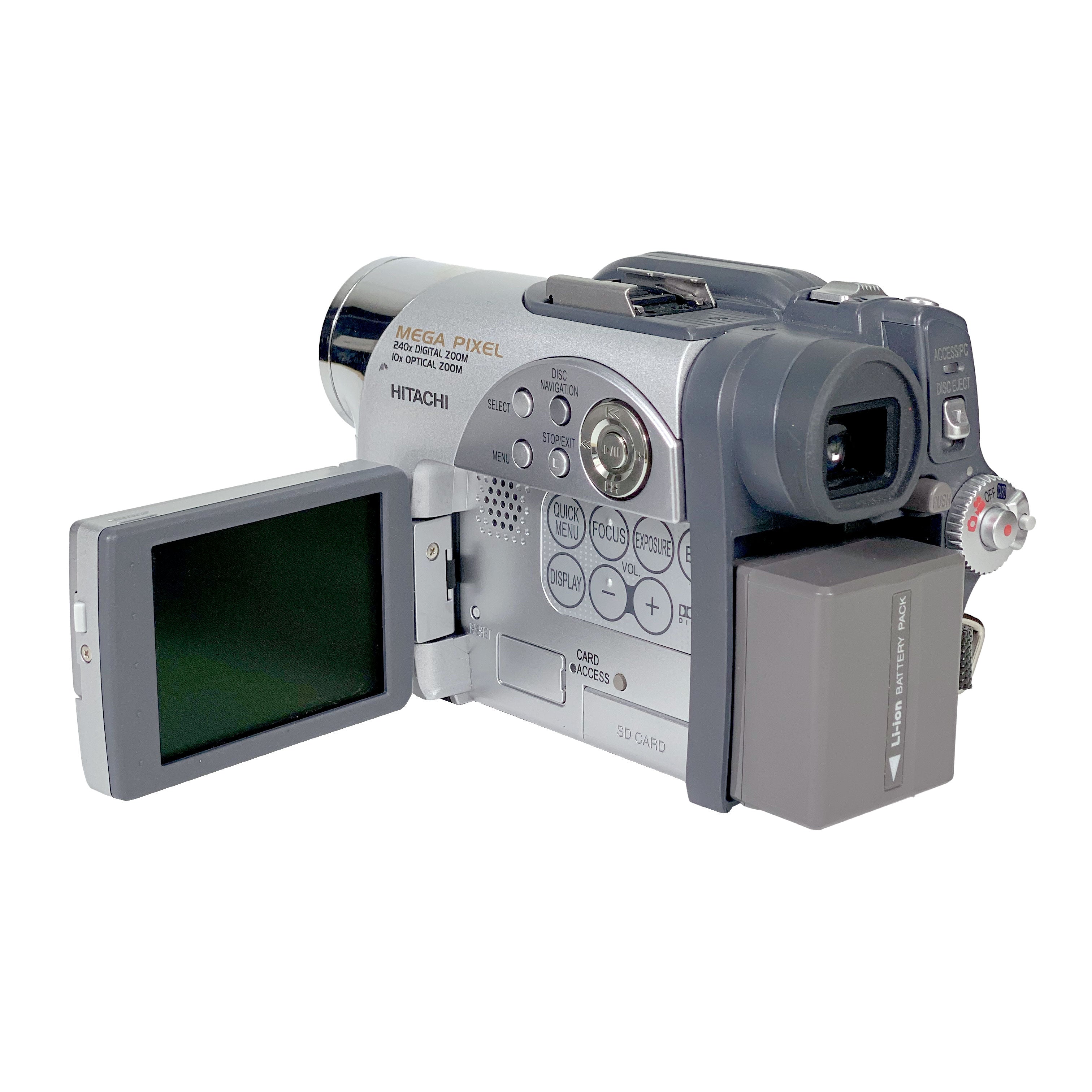 Hitachi DZ-MV780E DVD Camcorder – Retro Camera Shop