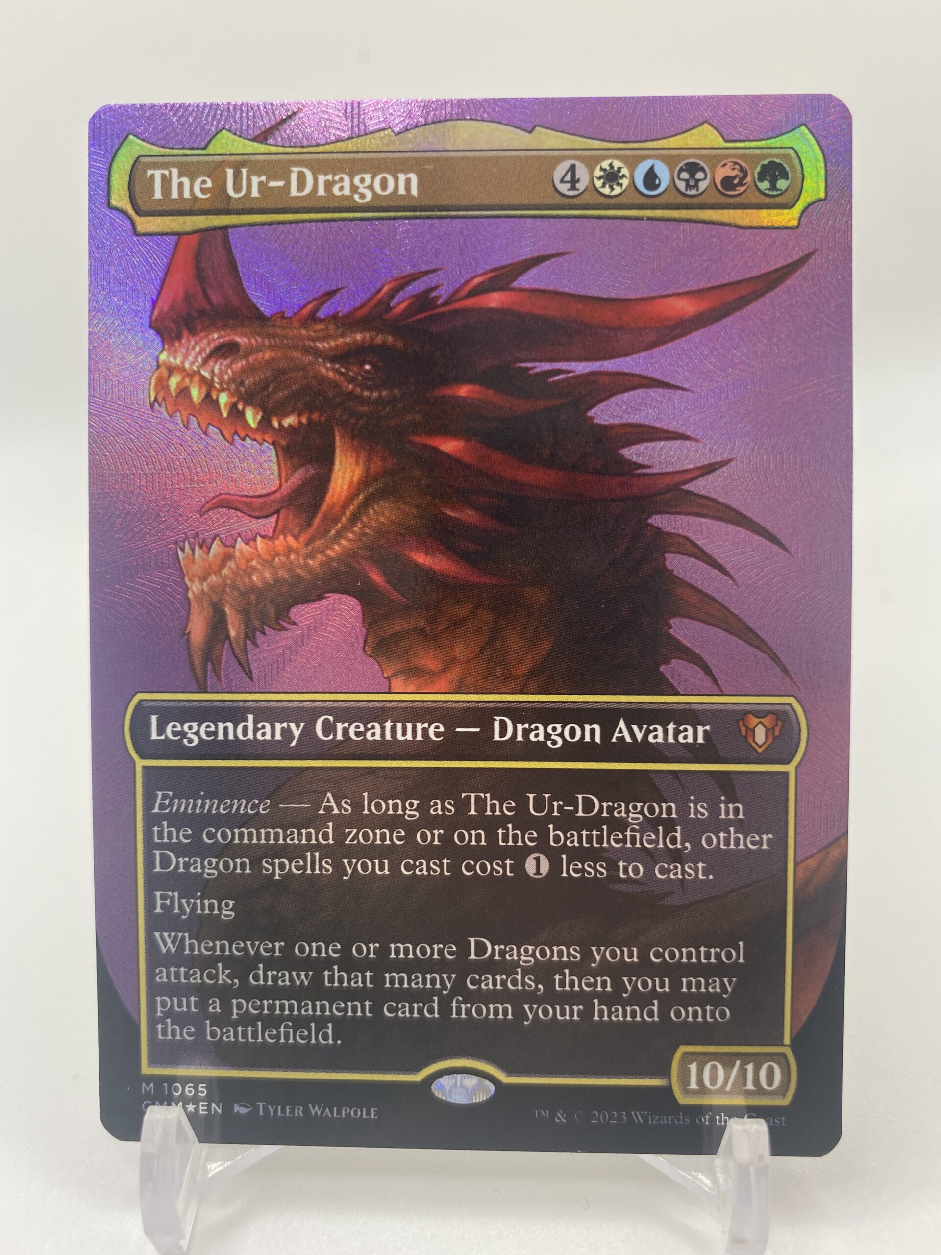 MTG高額カード紹介！ | 始祖ドラゴン/The Ur-Dragon | れとろの宝物庫