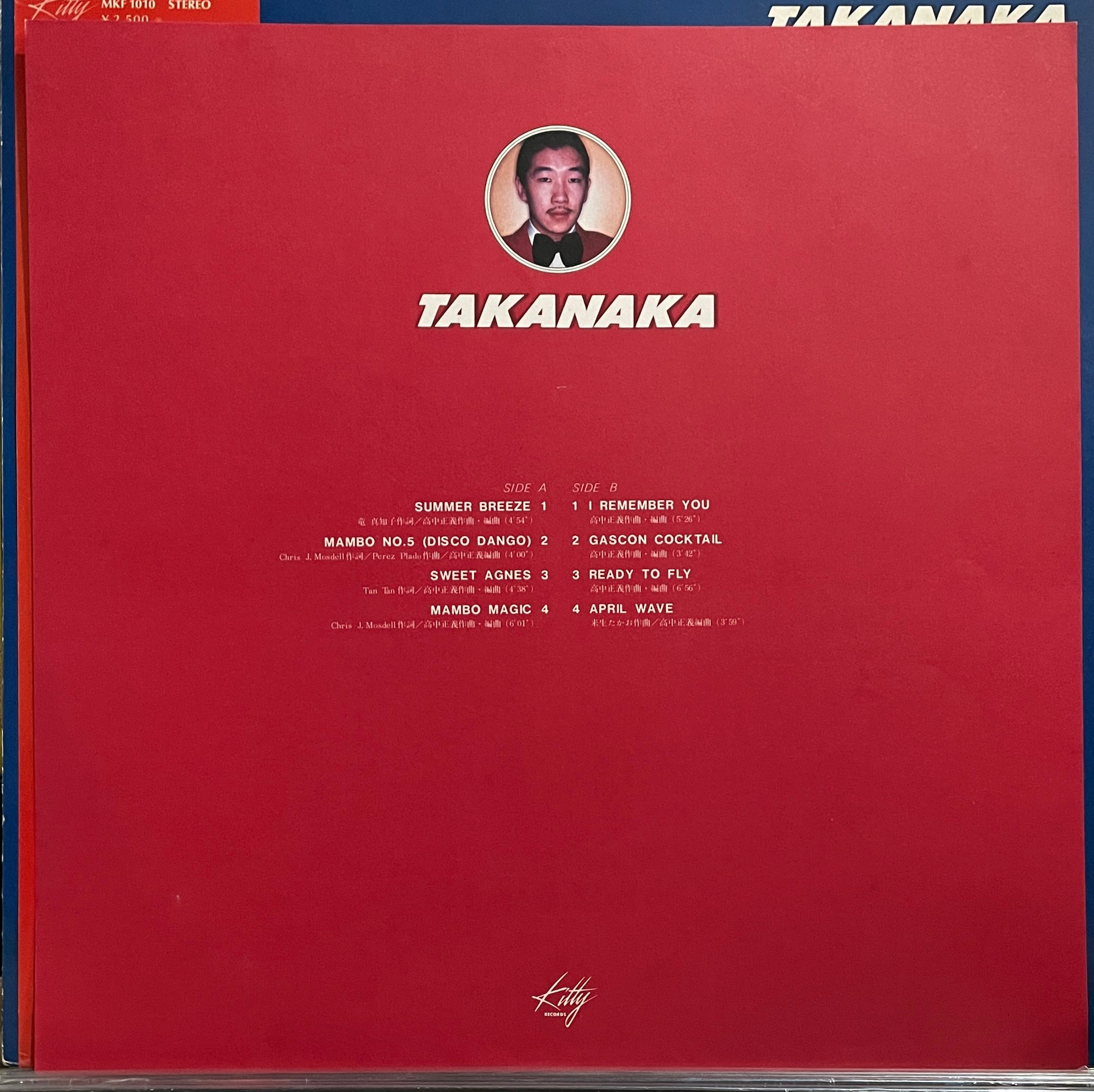 Masayoshi Takanaka “Takanaka” (1977) – Re-Up Records