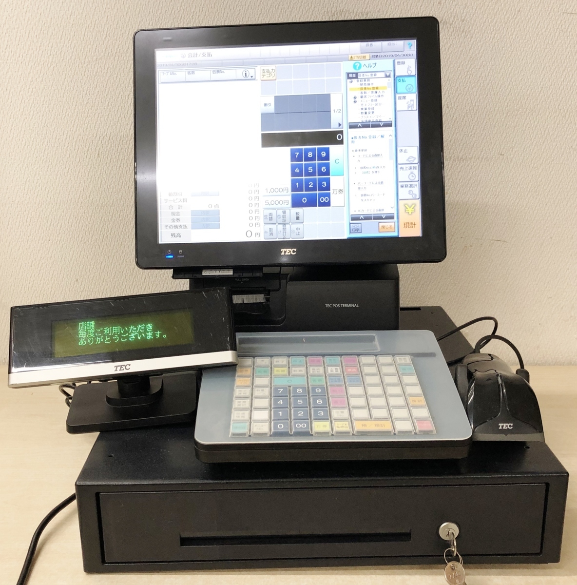 QT-200-F2 東芝TEC テック POSレジ ブラック i-img1184x1200-