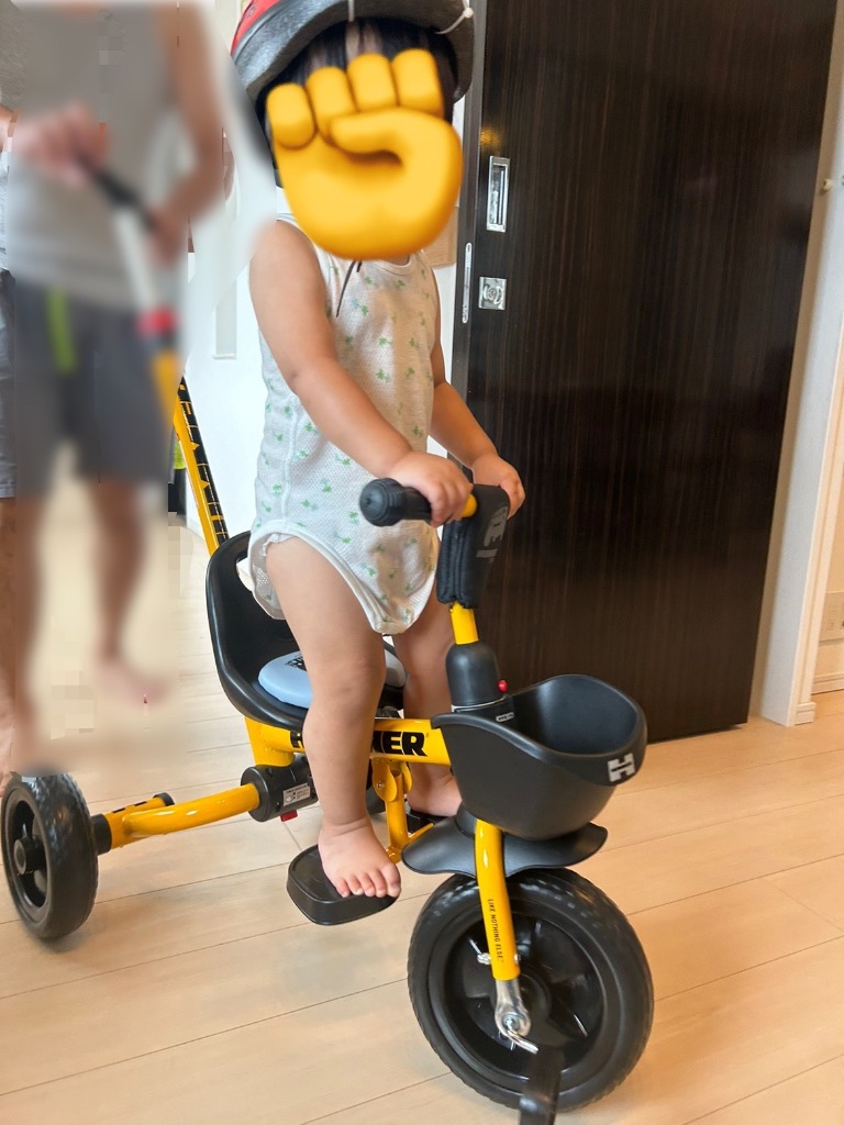 ハマー 三輪車 ハマー トライサイクル3 子供三輪車 FD-TZ イエロー