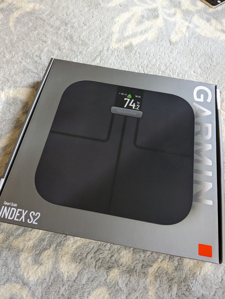 GARMIN(ガーミン) Index S2 Smart Scale Black 【日本正規品】 010