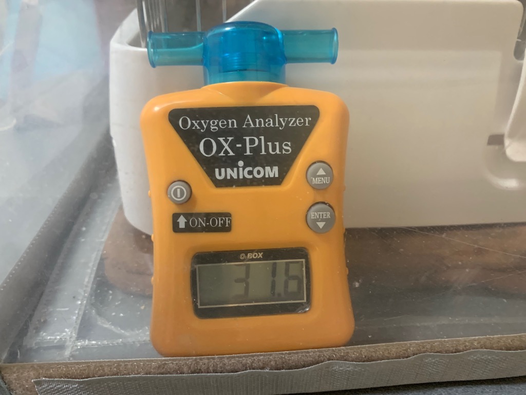 ユニコム 酸素濃度計 オーエックスプラス OX-PLUS オキシメーター 酸素