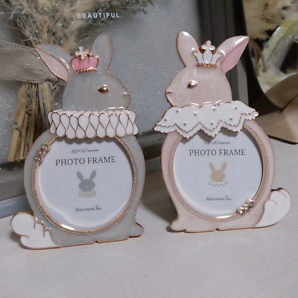 新品・未使用】mezzo Piano ウサギ耳フォトフレーム 楽天市場