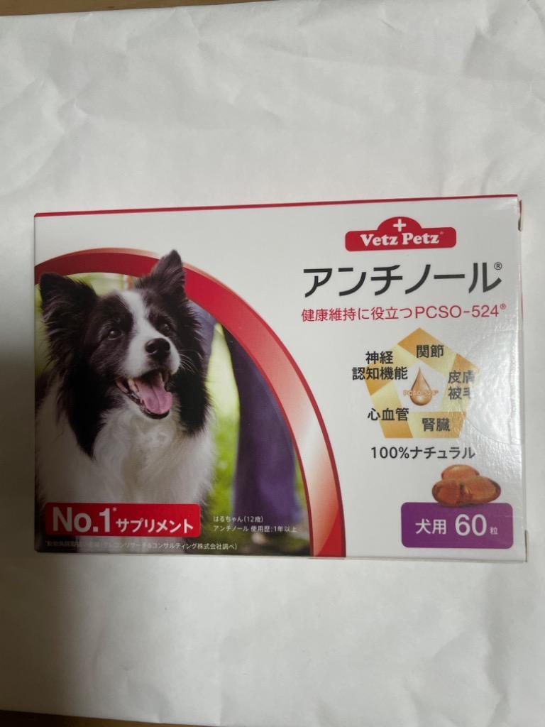 リニューアル アンチノール プラス 犬用 60粒 健康 関節 腎臓 心血管