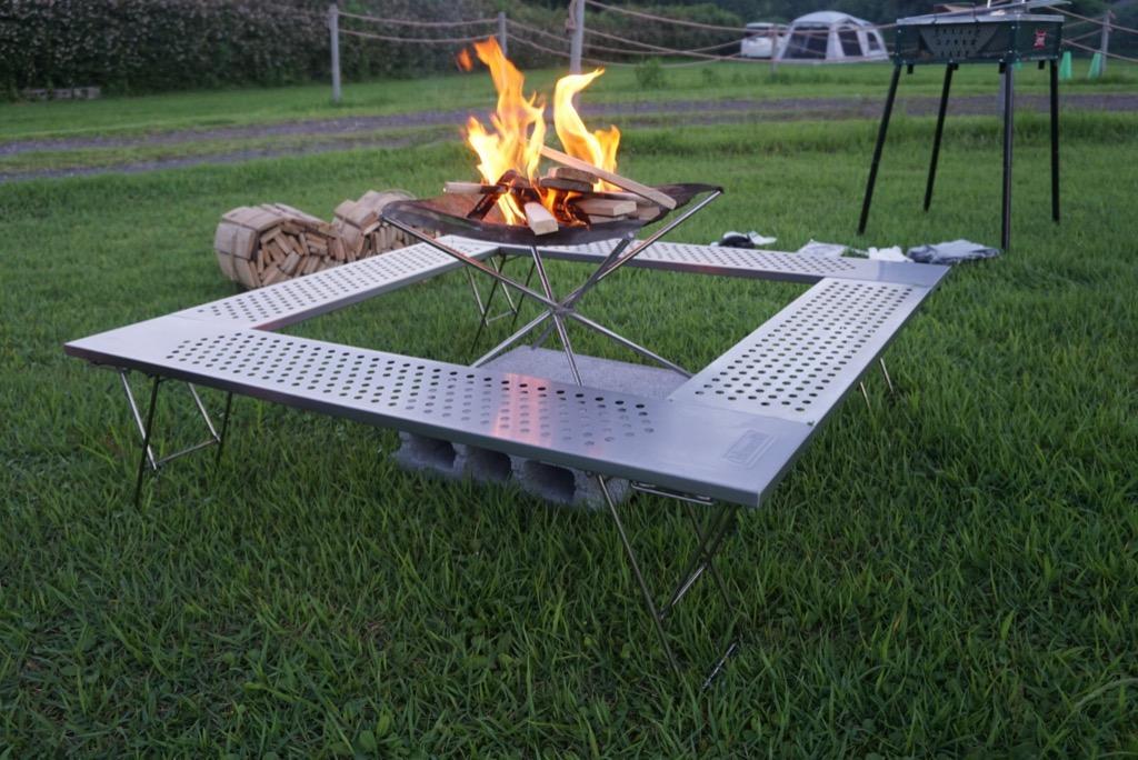 Coleman コールマン ファイアー プレイステーブル 焚き火テーブル