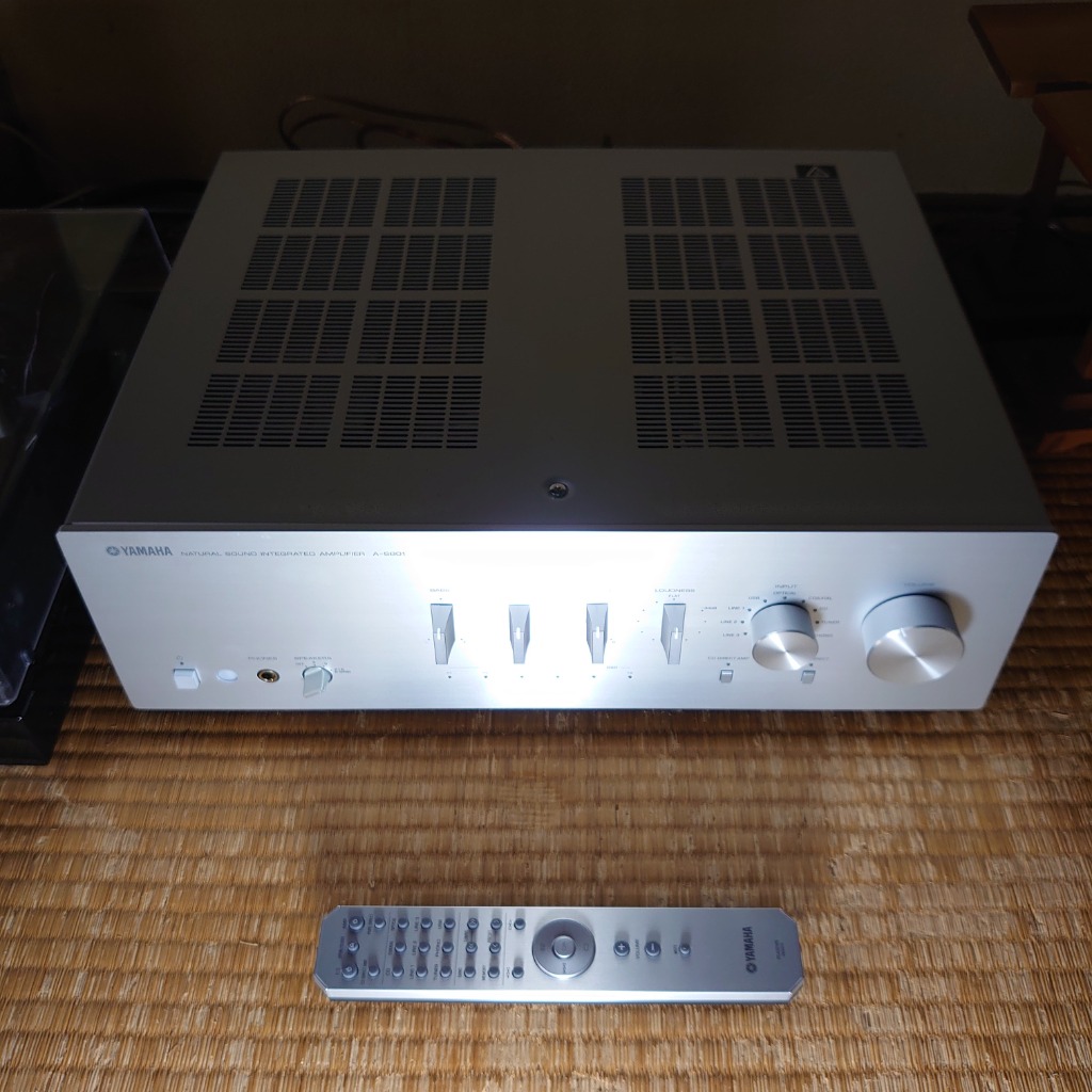 ヤマハ YAMAHA A-S801-S シルバー プリメインアンプ AS801Sのレビュー
