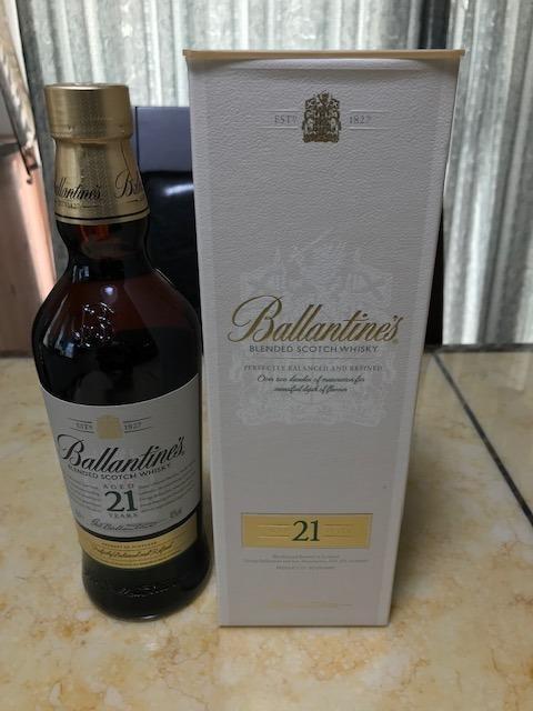 Ballantine's ウイスキー バランタイン 21年 40度 並行 箱付 700ml