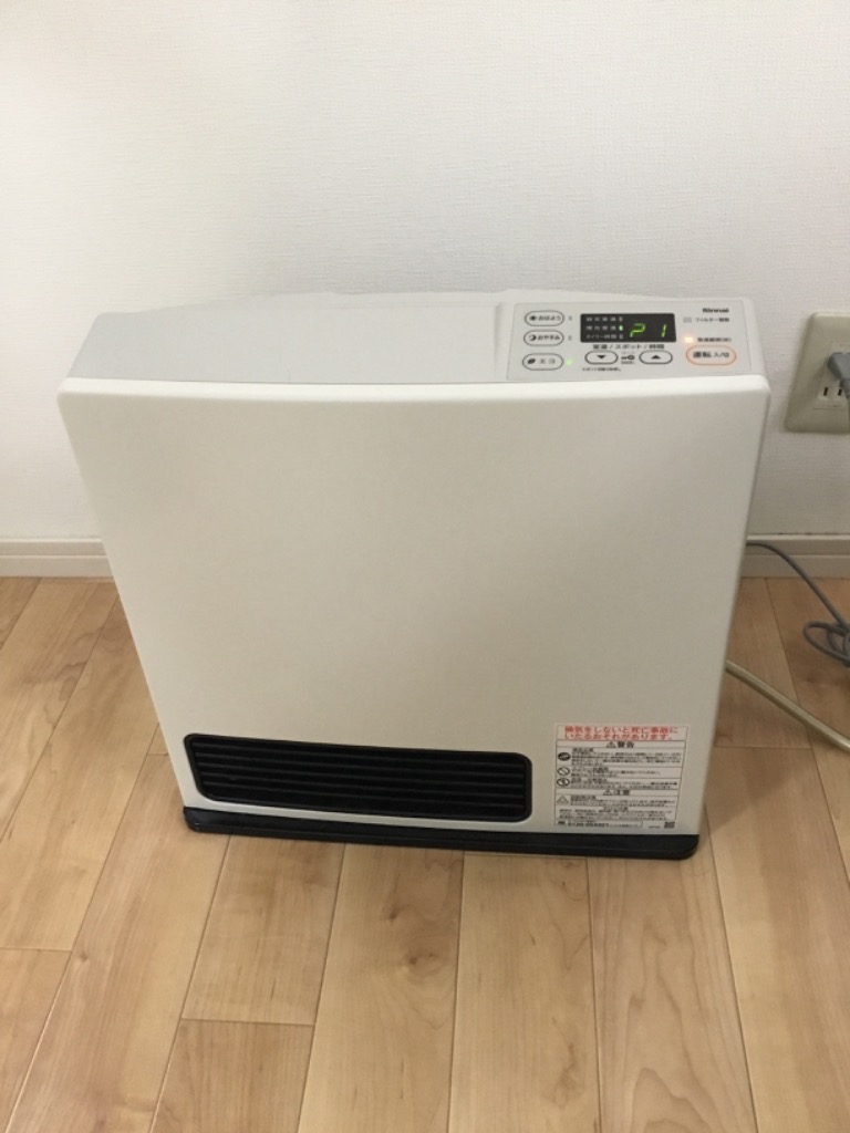 リンナイ（Rinnai） ガスファンヒーター ホワイト SRC-365E 10-8237