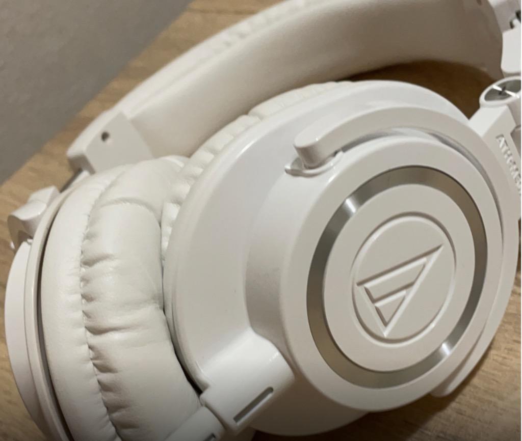 オーディオテクニカ ATH-M50x WH （ホワイト） ヘッドホン本体 - 最