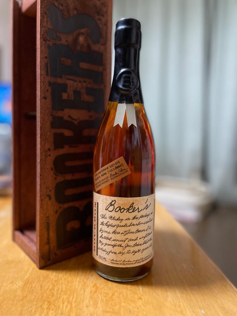 2/11全品P2倍】(専用木箱付) ウイスキー ブッカーズ 750ml 並行品※お