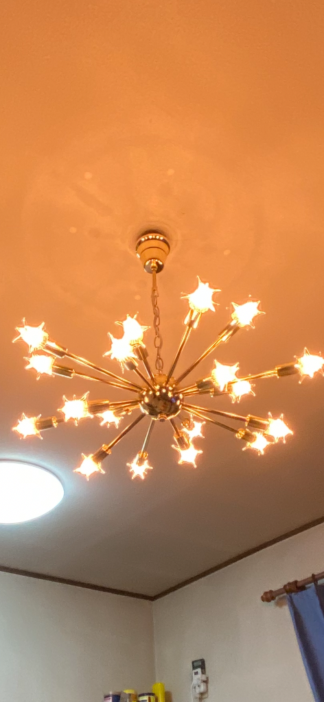 スプートニク ランプ Sputnik Lamp 18灯 (電球別売り) : RINKY DINK